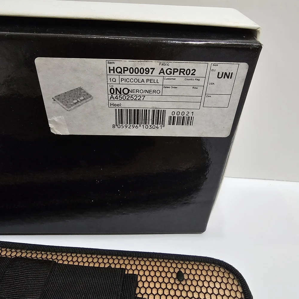 Valentino Nude and Black Bow Zip-Around Wallet